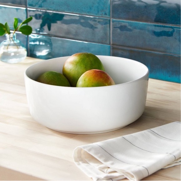 Threshold™ Large 139oz Modern White Bowl - Picture 1 of 3